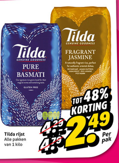  tilda rijst 1 48 1kg genuine goodness basmati signature rice grains loved for their magical aroma and taste gluten free fragrant jasmine naturally authentic oriental dishes riz parfumee jasmin riso pakken kilo dry serving pak 