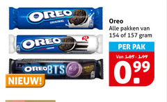  oreo biscuit original creme pakken pak 