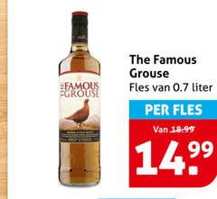  famous grouse whisky fles liter 