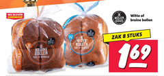  bolletjes 8 ping molen goud b witte bollen vers bruine zak stuks 
