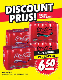  coca-cola cola 12 23 33 650 discount lang laag coca zero sugar original taste 330ml tour endless summer you 00 your pak blikjes pack 