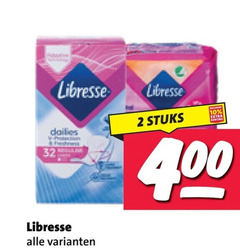 klik op dit plaatje voor een vergroting en voor vergelijkbare aanbiedingen gerelateerd aan
libresse inlegkruisjes maandverband 2 10 32 dailies stuks libresse inlegkruisjes maandverband 2 10 32 dailies stuks
