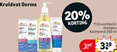  kruidvat huismerk shampoo 20 200 derma kalmerend ml 3.99 