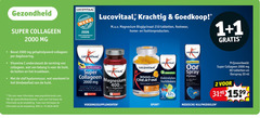  1 2 20 60 210 400 gezondheid super collageen mg gehydrolyseerd dagdosering vitamine ondersteunt vorming huid botten kraakbeen stof hyaluronzuur bindweefsel gezondheidsproducten lees lucovitaal gekozen merk jaar consumenten nederland magnesium tabletten footwear vitaal creatine elektrolyten vochtbalans l voedingssupplementen sport oor spray oorspray ml medische hulpmiddelen 