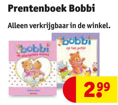  prentenboeken prentenboek bobbi 