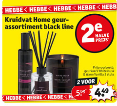 klik op dit plaatje voor een vergroting en voor vergelijkbare aanbiedingen gerelateerd aan
2 hebbe kruidvat home geur assortiment black line halve white muse warm vanilla geurkaars musk stuks 2 hebbe kruidvat home geur assortiment black line halve white muse warm vanilla geurkaars musk stuks