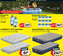  1 2 5 6 22 klik zomer artikelen aqua pur kraakhelder zacht spa water online form formule bestway filter stuks luchtbed persoons cm luxe b 69 