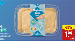  salade 250 zalm brood toast kweek gecertificeerd asc-aqua.org nutri score zalmsalade 