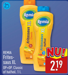 klik op dit plaatje voor een vergroting en voor vergelijkbare aanbiedingen gerelateerd aan
remia fritessaus 1 50 219 remi xl classic frites saus halfvol l getest remia fritessaus 1 50 219 remi xl classic frites saus halfvol l getest