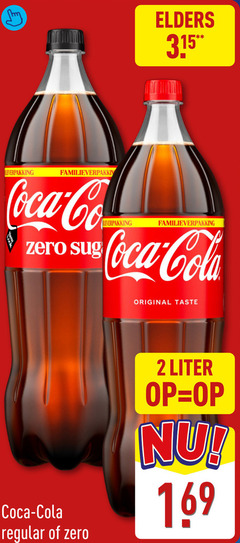 klik op dit plaatje voor een vergroting en voor vergelijkbare aanbiedingen gerelateerd aan
coca-cola cola 2 elders coca co zero familieverpakking original taste regular liter coca-cola cola 2 elders coca co zero familieverpakking original taste regular liter