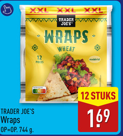 klik op dit plaatje voor een vergroting en voor vergelijkbare aanbiedingen gerelateerd aan
tortilla 12 xxl pieces trader wheat nutri score wraps stuks tortilla 12 xxl pieces trader wheat nutri score wraps stuks