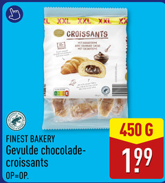  croissants 10 450 xxl xx finest bakery avec cacao cacaocreme engel filling people nature gevulde chocolade 