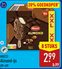  ijslollies 8 20 600 goedkoper 8x people nature nutri score almond ijs ge ml xxl xx stuks 