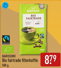  barissimo koffie 500 coffee experts ambition bio fairtrade fine fruity aromatic intensity quality filterkoffie ge 