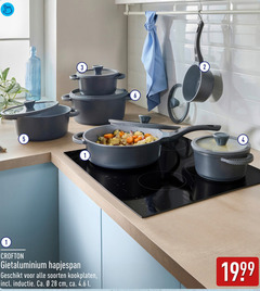  hapjespan 1 2 3 4 5 6 28 gietaluminium soorten kookplaten inductie ca. cm l 