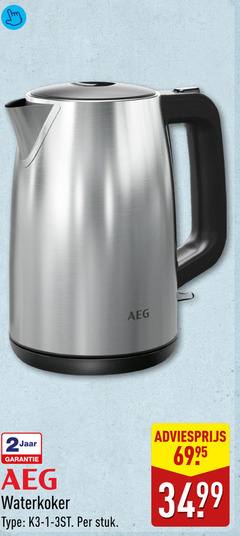  aeg waterkoker 2 jaar stuk 