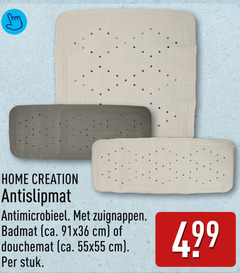  anti-slip badmat home creation antislipmat antimicrobieel zuignappen ca. cm douchemat stuk 