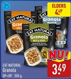  mueslirepen 33 350 tear natural with spelt coconut elders granola protein nuts hazelnuts almonds sunflower pumpkin fibre 