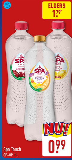  spa en fruit fruitdrank 1 elders 17 touch bruisend passion lemon ral ingredients 