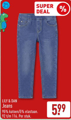  dames jeans 5 super deal lily katoen elastaan stuk 