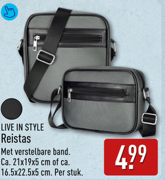  reistas live style verstelbare band ca. cm stuk 