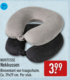  nekkussen novitesse binnenkant traagschuim ca. cm stuk 
