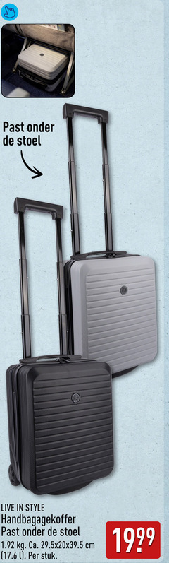  trolley stoel live style ca. cm l stuk 
