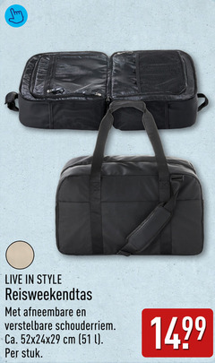  reistas live style afneembare verstelbare schouderriem ca. cm l stuk 