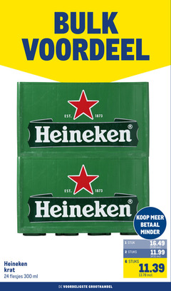  heineken krat bier 1 2 6 24 300 bulk voordeel ml r groothandel stuk stuks minder 