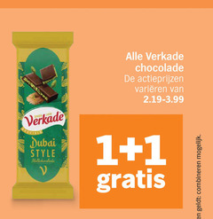  verkade chocolade 1 dubai style melkchocolade varieeren combineren 