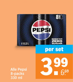  pepsi cola 8 69 330 33 l ml taste zero sugar 3 