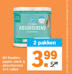  2 3 40 50 rol vellen rollen absorberend keukenpapier keuken papier pakken 