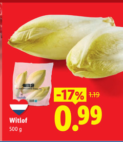 klik op dit plaatje voor een vergroting en voor vergelijkbare aanbiedingen gerelateerd aan
500 witlof 500 witlof