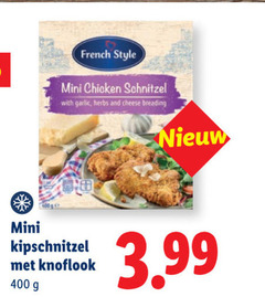 klik op dit plaatje voor een vergroting en voor vergelijkbare aanbiedingen gerelateerd aan
400 french style mini chicken schnitzel with garlic herbs and cheese kipschnitzel knoflook 3.99 400 french style mini chicken schnitzel with garlic herbs and cheese kipschnitzel knoflook 3.99