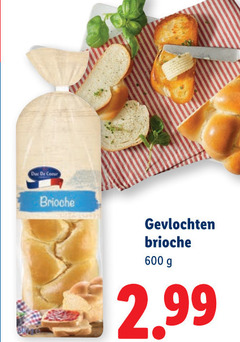  600 brioche gevlochten 