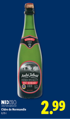 klik op dit plaatje voor een vergroting en voor vergelijkbare aanbiedingen gerelateerd aan
andre jalbert appelcider 18 25 750 cider nix18 jaar alcohol legitimatie french brut ml france cidre normandie andre jalbert appelcider 18 25 750 cider nix18 jaar alcohol legitimatie french brut ml france cidre normandie