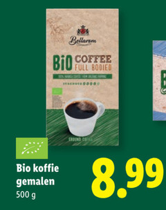  bellarom koffie 100 500 bio full coffee amica curse from strength ground gemalen 