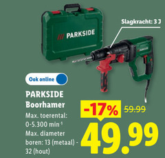 klik op dit plaatje voor een vergroting en voor vergelijkbare aanbiedingen gerelateerd aan
1 3 13 32 parkside slagkracht online boorhamer toerental min diameter boren metaal hout 1 3 13 32 parkside slagkracht online boorhamer toerental min diameter boren metaal hout