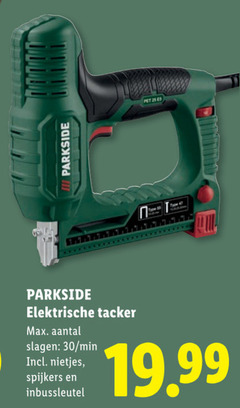  30 parkside pet elektrische tacker slagen min nietjes spijkers inbussleutel 