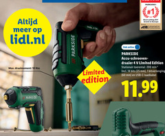 klik op dit plaatje voor een vergroting en voor vergelijkbare aanbiedingen gerelateerd aan
1 4 10 14 25 60 200 lidl.nl draaimoment parkside best brand europe source euromonitor international limited edition online accu schroeven draaier stationair toerental min bits mm bitverlenging usb laadkabel pet 1 4 10 14 25 60 200 lidl.nl draaimoment parkside best brand europe source euromonitor international limited edition online accu schroeven draaier stationair toerental min bits mm bitverlenging usb laadkabel pet