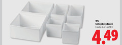  5 6 10 opbergdozen delig 2 l 