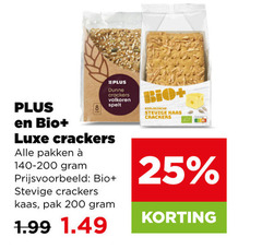  25 200 bio crackers volkoren spelt haas luxe pakken 140-200 kaas pak 