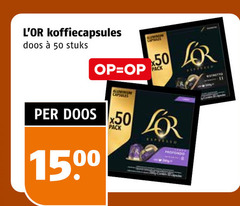  douwe egberts l or koffiecups 50 koffiecapsules doos stuks r pack capsules 