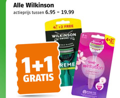  wilkinson heren handscheerapparaten scheermesjes dames handscheerapparaat 1 3 4 actieprijs 2 free sword intuition comfort kino to 