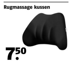  750 rugmassage kussen 