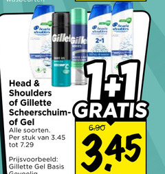 klik op dit plaatje voor een vergroting en voor vergelijkbare aanbiedingen gerelateerd aan
1 heads shooters head shoulders scheerschuim gel soorten stuk gillette basis 1 heads shooters head shoulders scheerschuim gel soorten stuk gillette basis