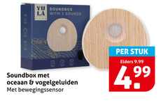  3 soundbox la with sounds living oceaan vogelgeluiden bewegingssensor stuk elders 