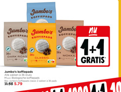  jumbo huismerk koffiepads 1 2 10 11 12 36 people natur mild bos jum dark roast 06 regular nutri jam classic score koffiepad mokka zakken stuks biologische pads 1.1 