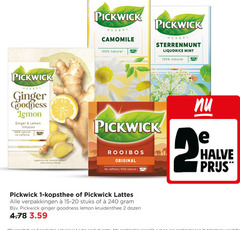 klik op dit plaatje voor een vergroting en voor vergelijkbare aanbiedingen gerelateerd aan
pickwick thee 1 2 20 100 150 200 240 herbal ginger goodness lemon infusion natural caffeine supports system citroen camomile sterrenmunt liquorice mint rooibos original halve kopsthee stuks kruidenthee dozen pickwick thee 1 2 20 100 150 200 240 herbal ginger goodness lemon infusion natural caffeine supports system citroen camomile sterrenmunt liquorice mint rooibos original halve kopsthee stuks kruidenthee dozen