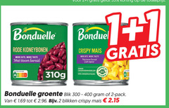  1 2 bonduelle nutri score crispy mais bite taste stoom bereid biscuits conserveermiddelen sans conservateurs vitamin rode kidneybonen groente blik pack blikken 